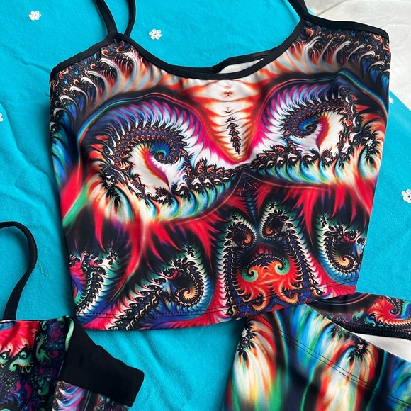 - NWOT Badinka dance wear 5 piece set - Picture 14 of 14